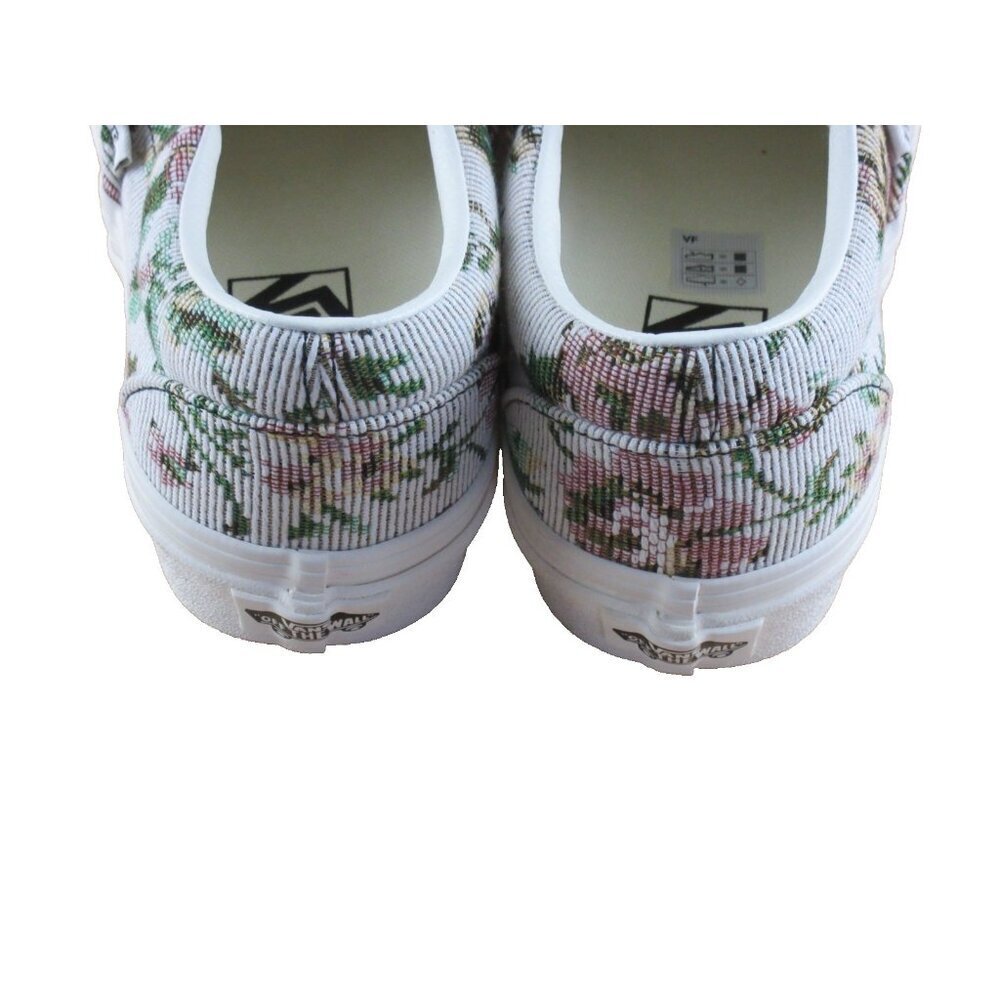 Vans Women's Classic Slip On Tapestry Floral Marshmallow Woven Shoes Sizes NIB - Picture 6 of 8